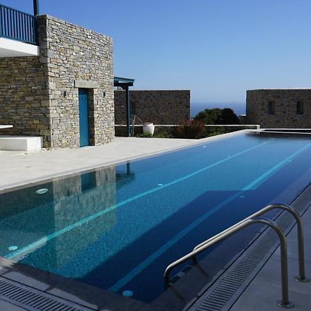 Paros-Memories-Neubau-Villen, Sportpool Aspro Chorio Eksteriør bilde