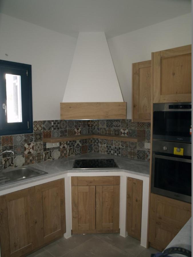 Paros-Memories-Neubau-Villen, Sportpool Aspro Chorio Eksteriør bilde