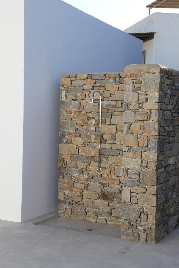 Paros-Memories-Neubau-Villen, Sportpool Aspro Chorio Eksteriør bilde