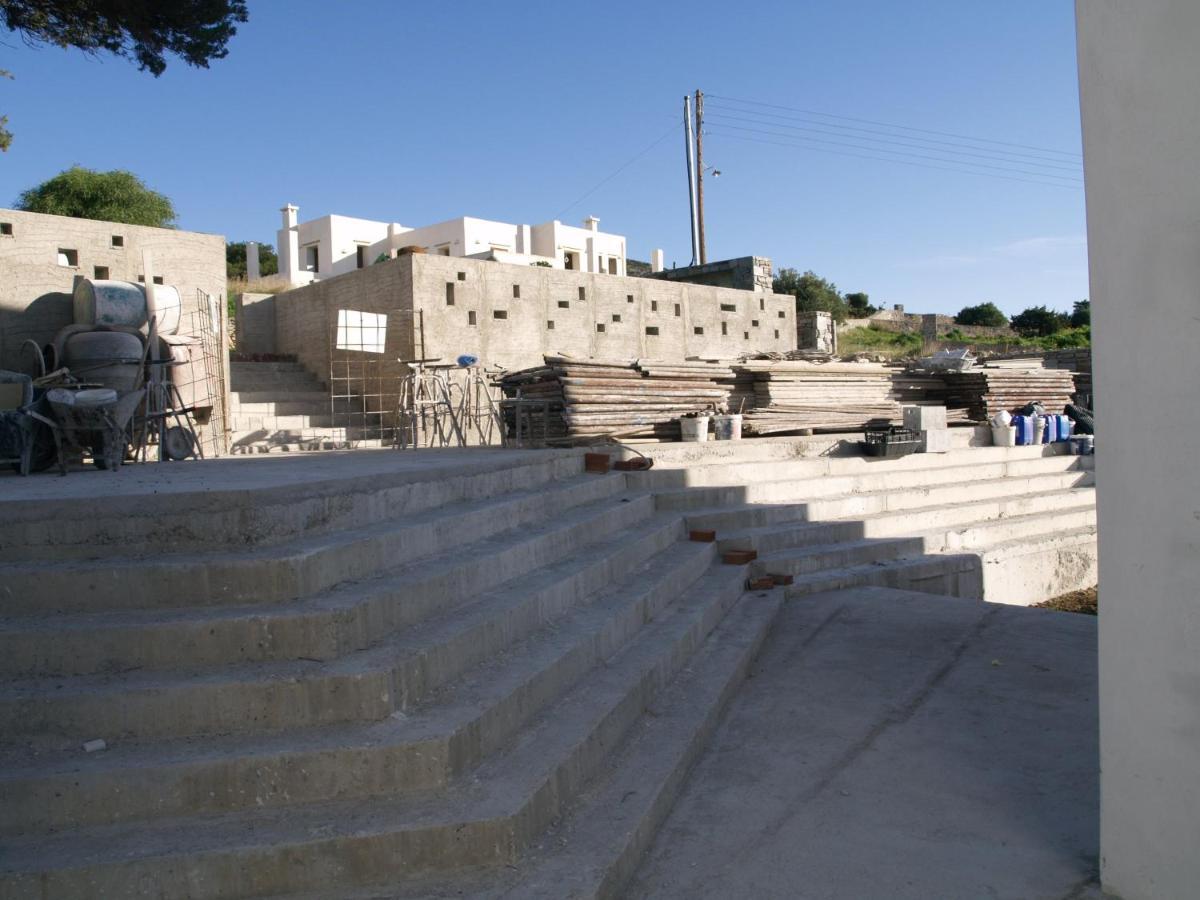 Paros-Memories-Neubau-Villen, Sportpool Aspro Chorio Eksteriør bilde