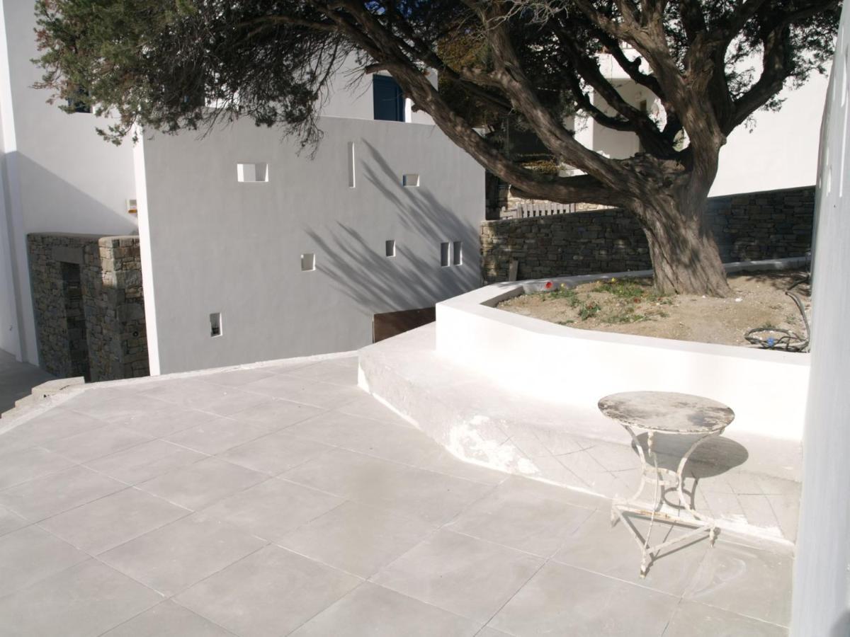 Paros-Memories-Neubau-Villen, Sportpool Aspro Chorio Eksteriør bilde