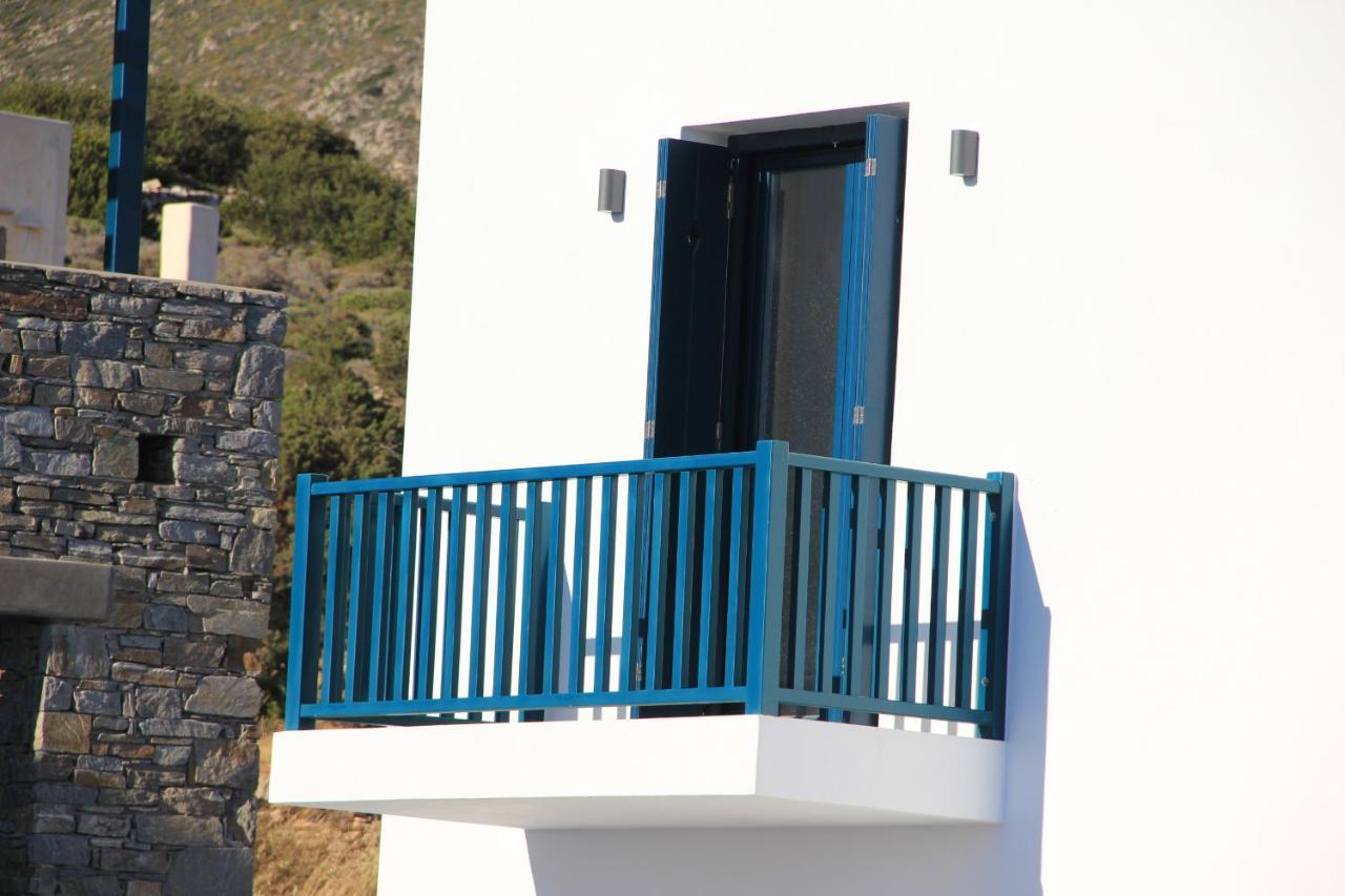 Paros-Memories-Neubau-Villen, Sportpool Aspro Chorio Eksteriør bilde