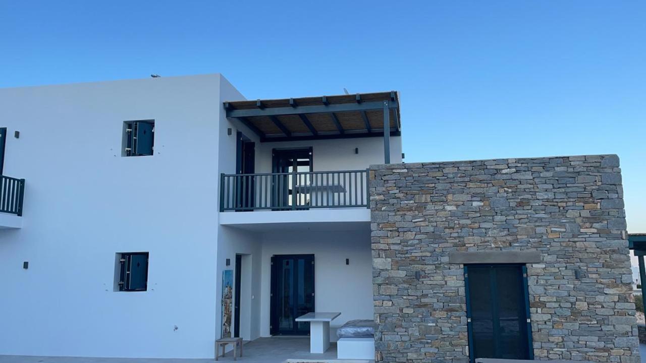 Paros-Memories-Neubau-Villen, Sportpool Aspro Chorio Eksteriør bilde