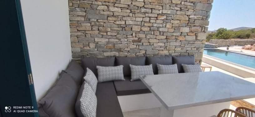 Paros-Memories-Neubau-Villen, Sportpool Aspro Chorio Eksteriør bilde
