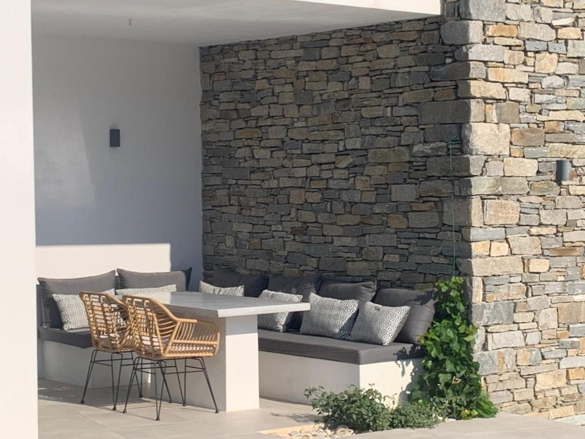 Paros-Memories-Neubau-Villen, Sportpool Aspro Chorio Eksteriør bilde