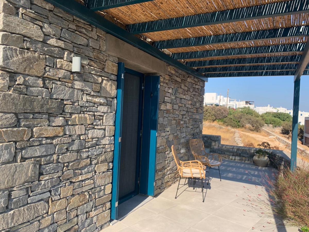 Paros-Memories-Neubau-Villen, Sportpool Aspro Chorio Eksteriør bilde