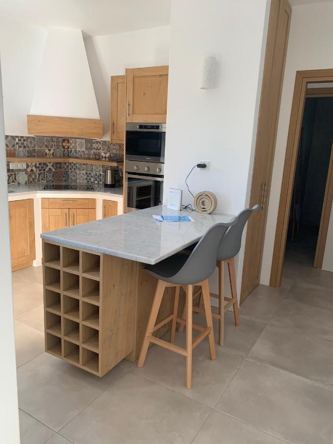 Paros-Memories-Neubau-Villen, Sportpool Aspro Chorio Eksteriør bilde