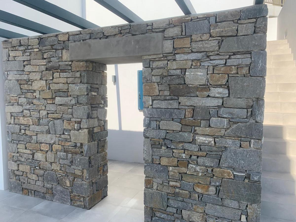 Paros-Memories-Neubau-Villen, Sportpool Aspro Chorio Eksteriør bilde