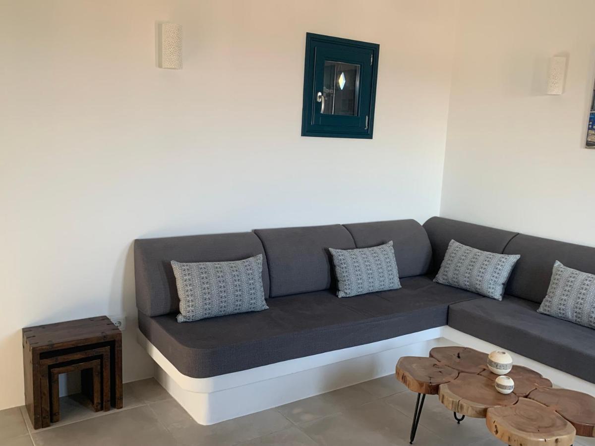 Paros-Memories-Neubau-Villen, Sportpool Aspro Chorio Eksteriør bilde