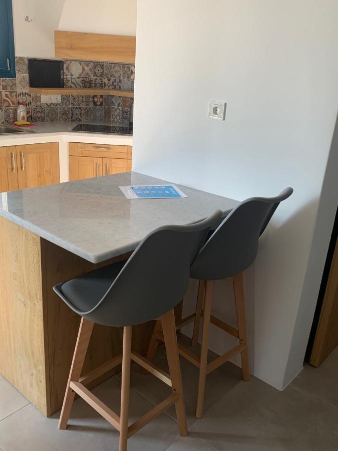 Paros-Memories-Neubau-Villen, Sportpool Aspro Chorio Eksteriør bilde