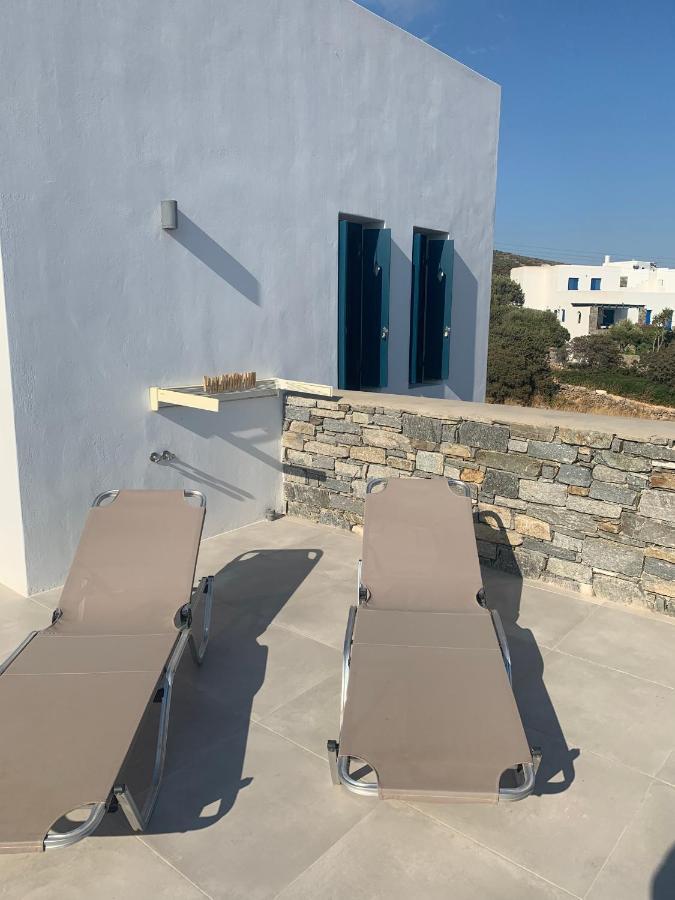 Paros-Memories-Neubau-Villen, Sportpool Aspro Chorio Eksteriør bilde