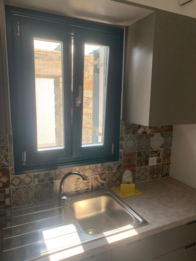 Paros-Memories-Neubau-Villen, Sportpool Aspro Chorio Eksteriør bilde