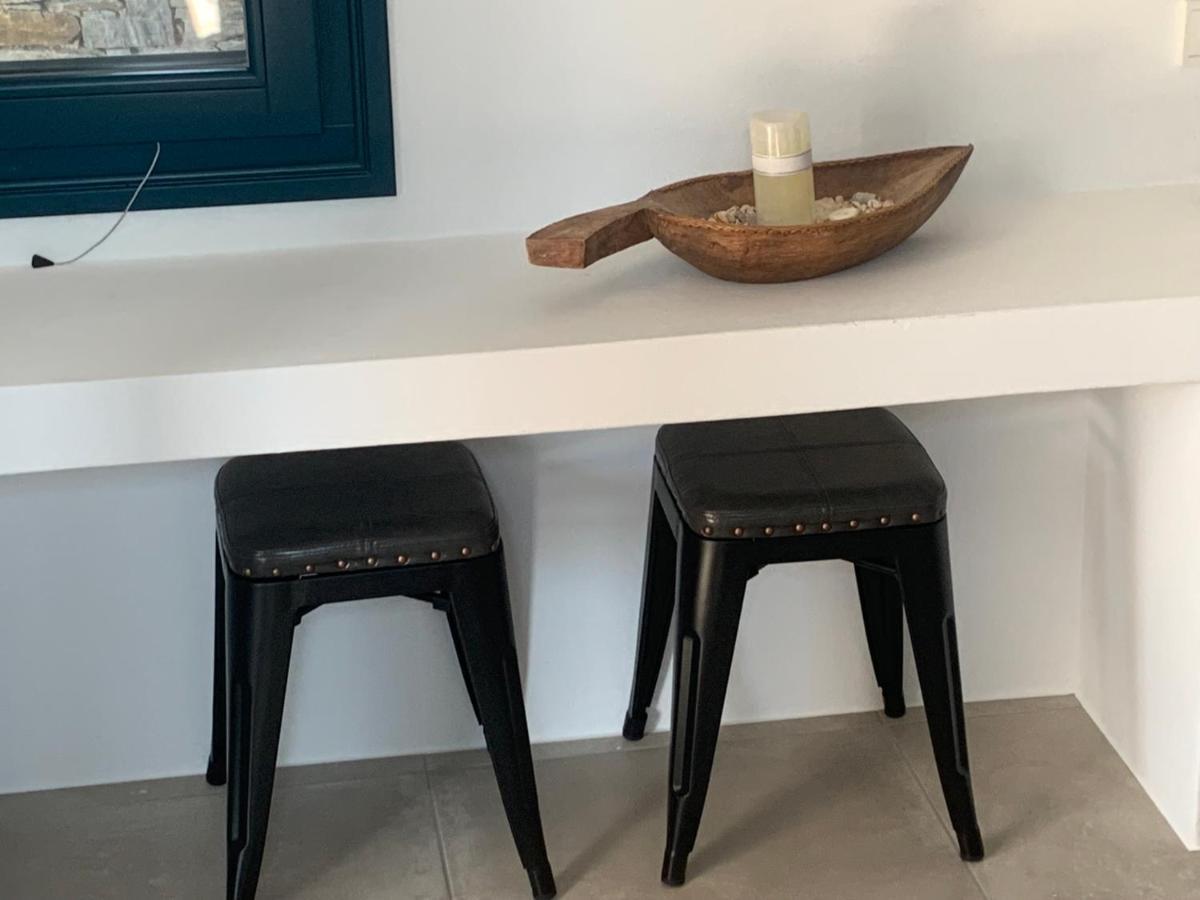 Paros-Memories-Neubau-Villen, Sportpool Aspro Chorio Eksteriør bilde