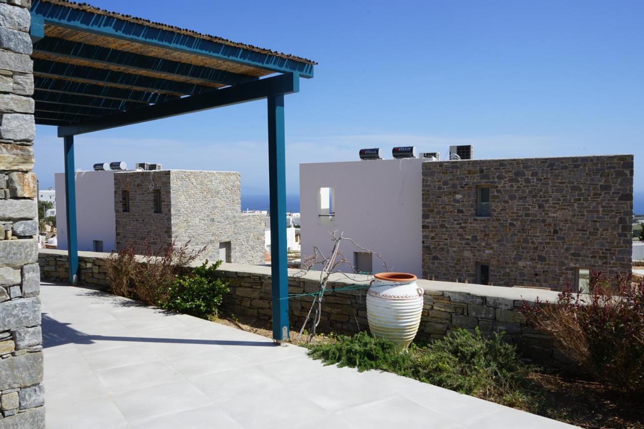 Paros-Memories-Neubau-Villen, Sportpool Aspro Chorio Eksteriør bilde